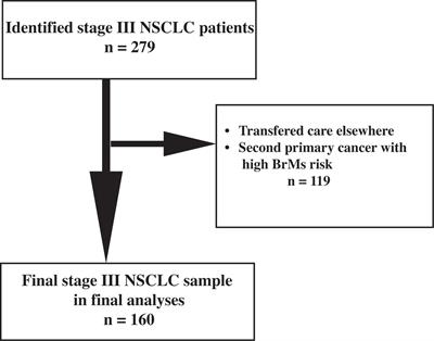 Real-world risk of brain metastases in stage III non-small cell lung cancer in the era of PET and MRI staging
